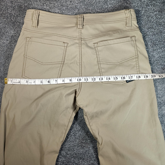 Prana Pants Men 31x33 Slim Fit Stretch Brion Slim Fit Performance Outdoor Travel - Picture 7 of 10